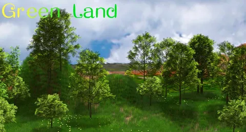 Green Land - Blender addons