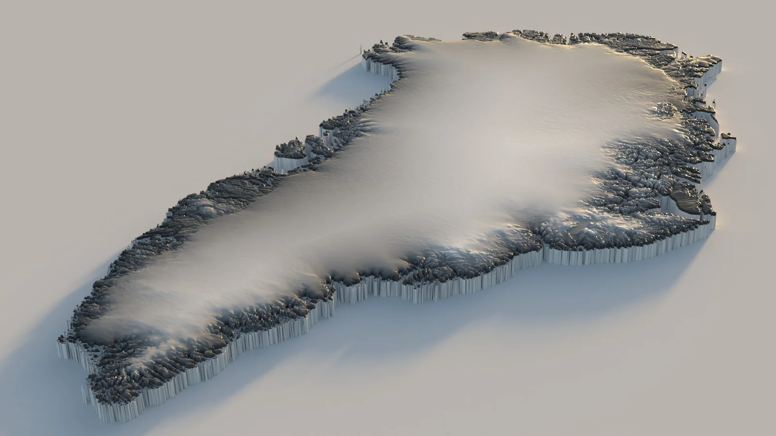 Greenland Terrain Map screenshot 4
