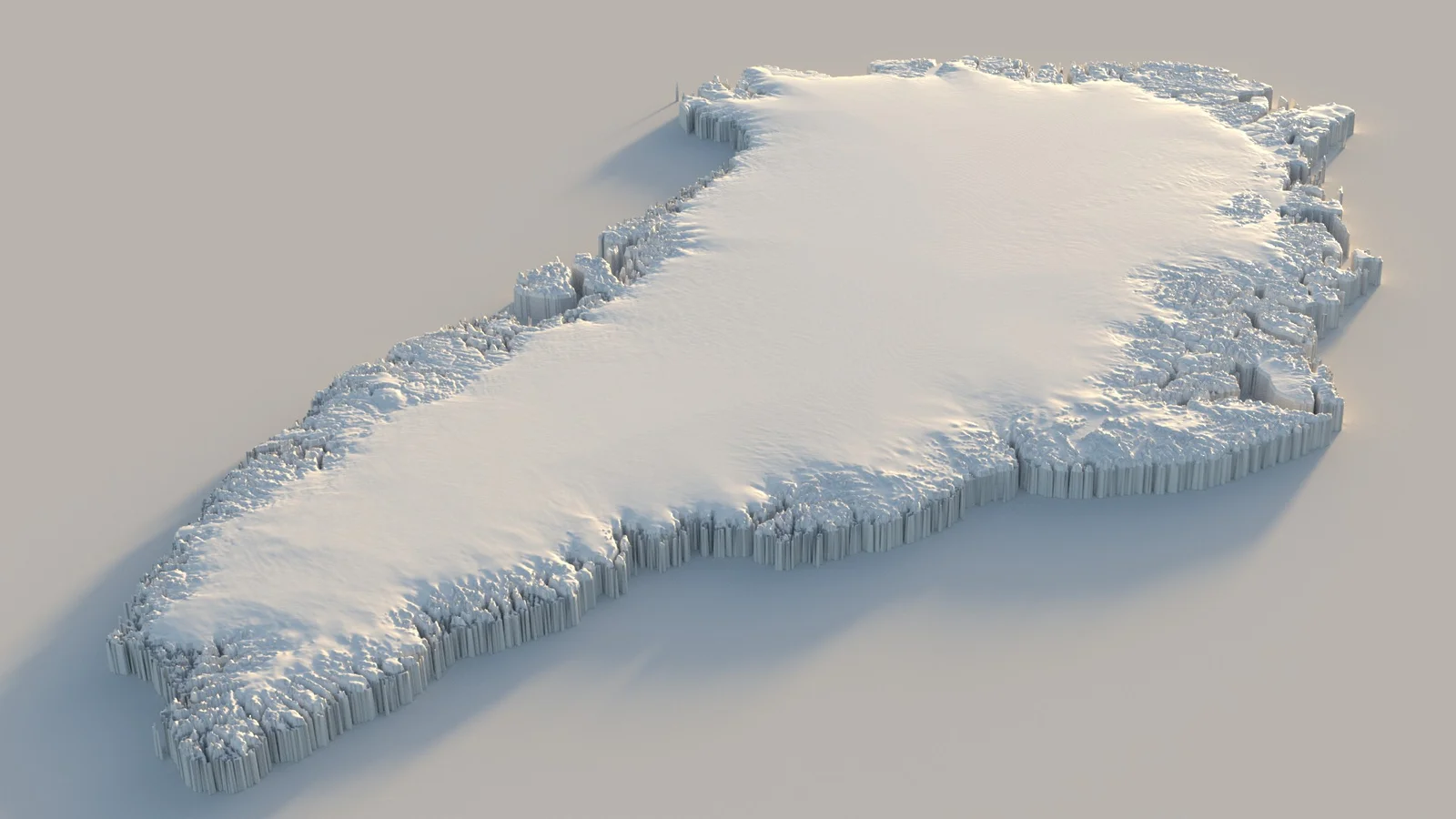 Greenland Terrain Map screenshot 5