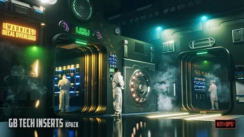 GB Tech Inserts - Blender 3d models