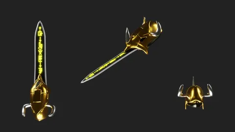 Grey Sword - Blender 3d models