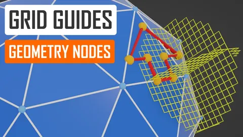 Grid Guides - Blender geometry nodes