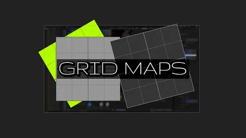 Grid Maps - Blender shaders
