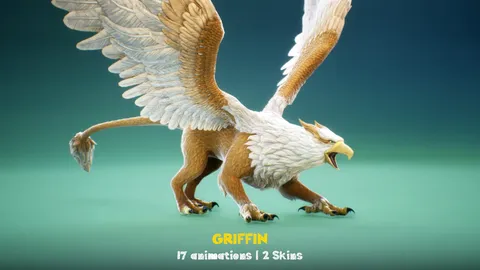 Griffin - Blender 3d models