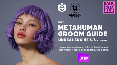 Groom Guide for MetaHumans - Blender tutorials & courses