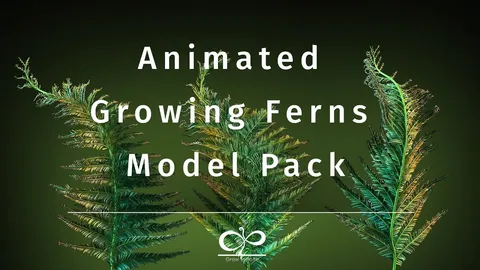 Growing Ferns - Blender 3d models