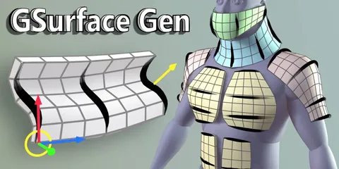 GSurface Gen - Blender geometry nodes