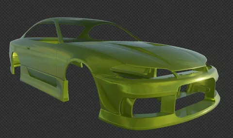 S15 Msports Vertex Lang Kit - Blender 3d models