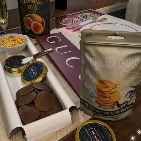 Gucci DIY Flight Meal Set - Blender 3d models