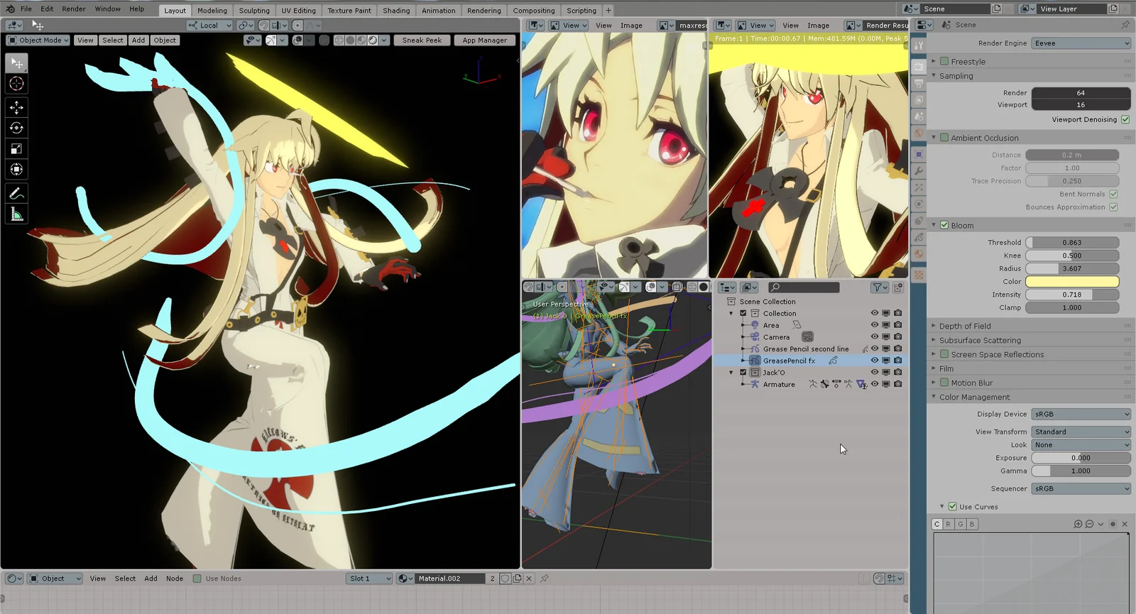 Guilty Gear Shading Tutorial screenshot 4