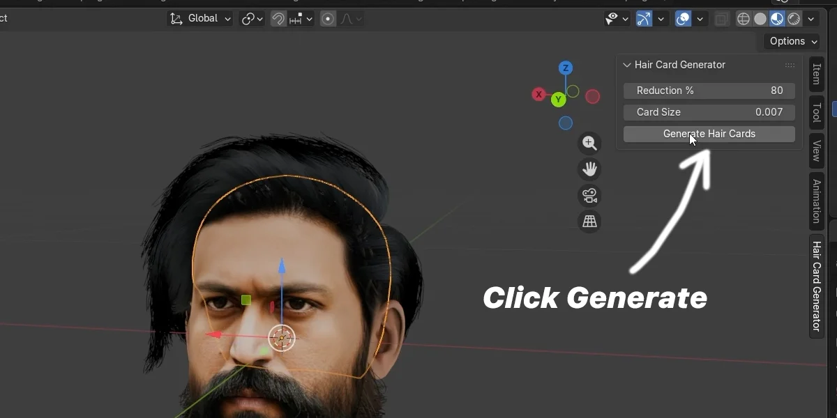Hair Card Generator screenshot 3