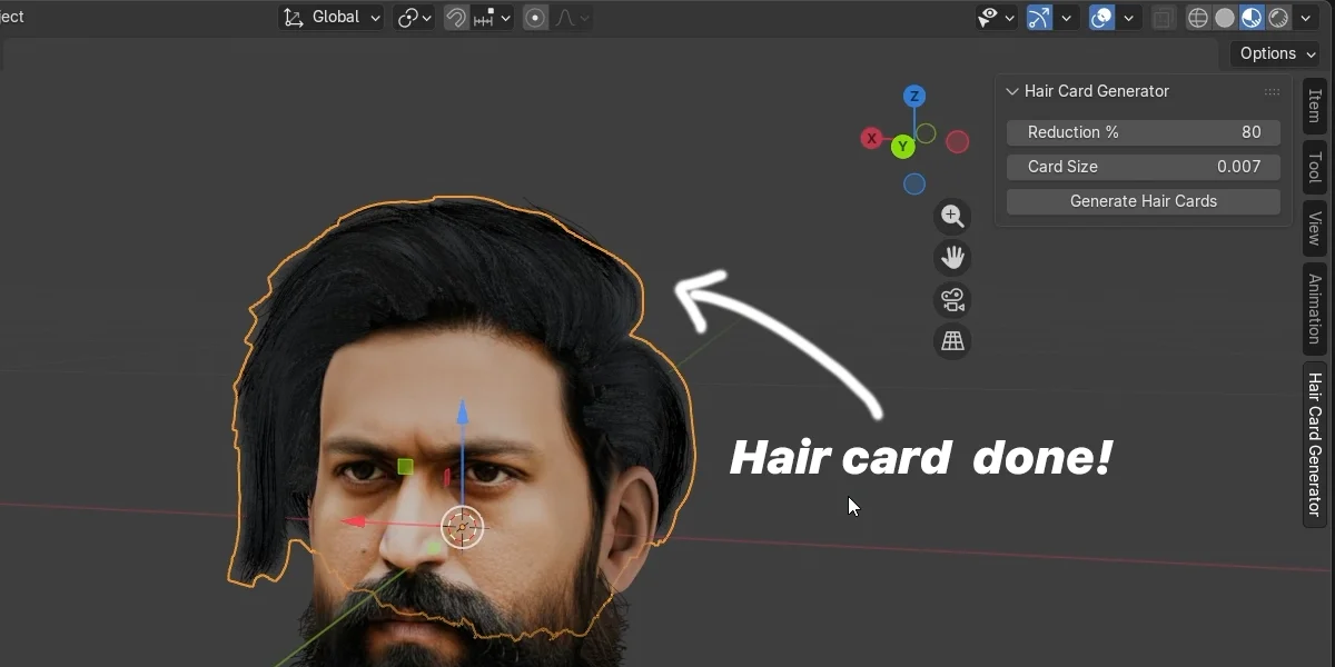 Hair Card Generator screenshot 4