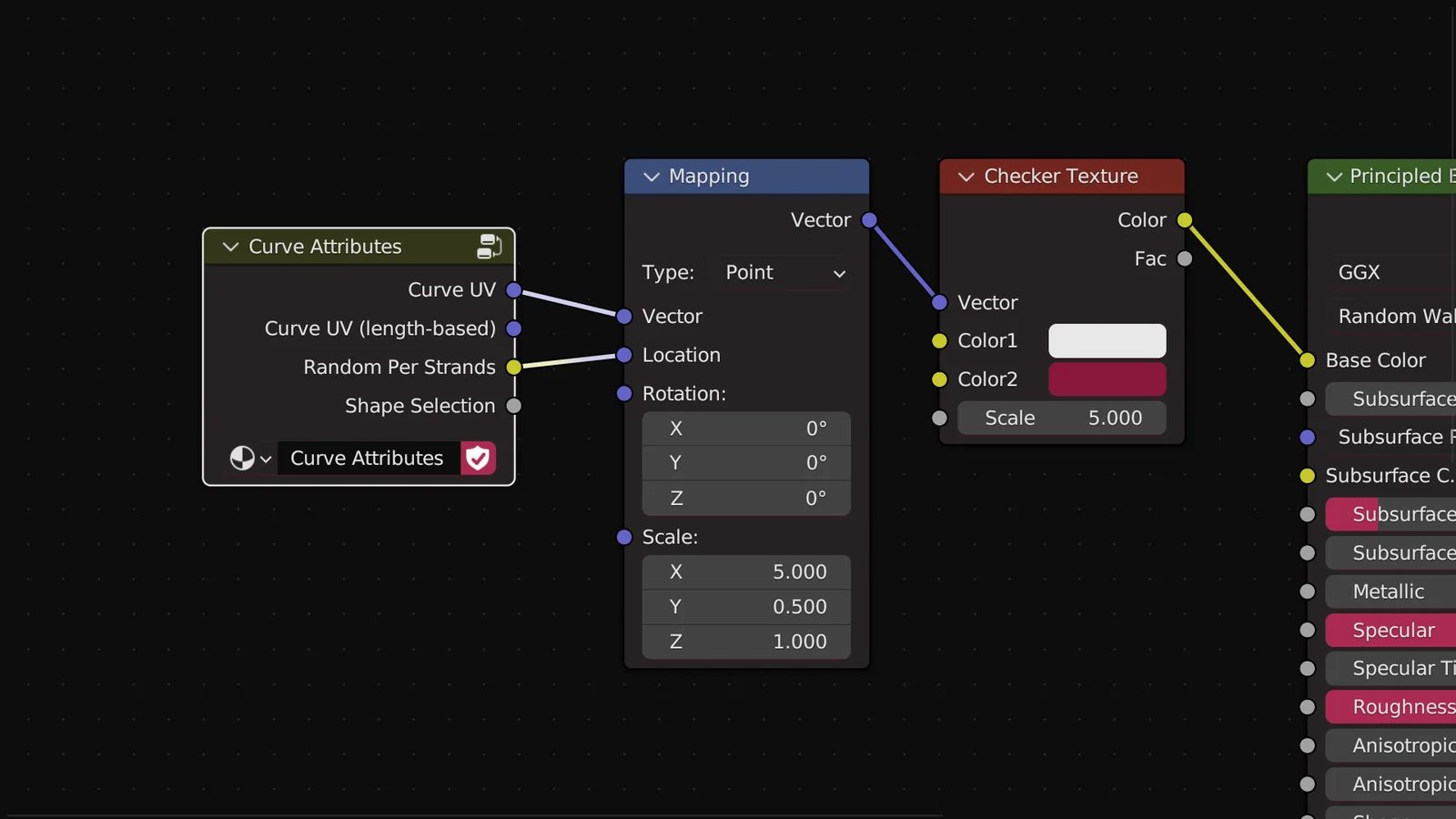Hair Curve Strands screenshot 7