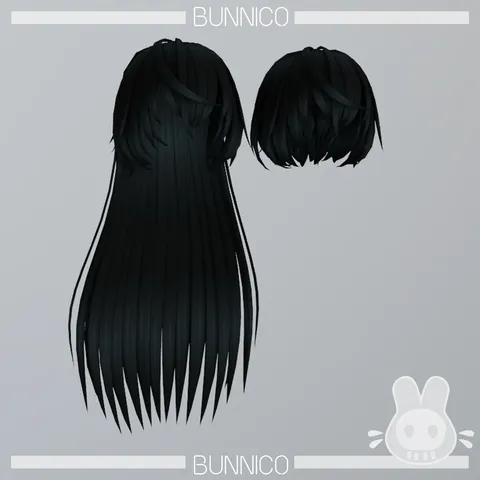 Hair Pack - Blender 3d models