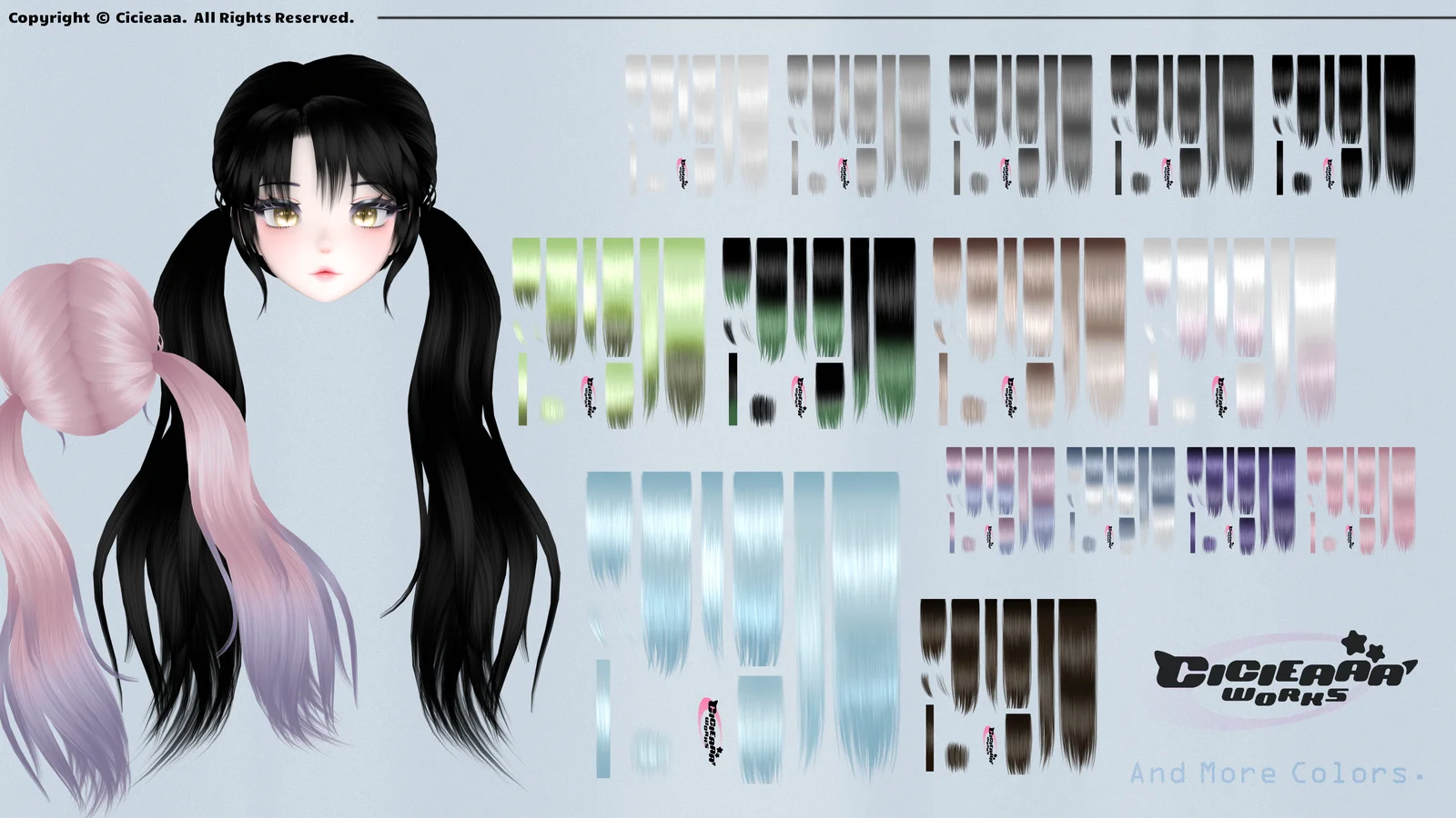 Hair Texture Pack screenshot 2