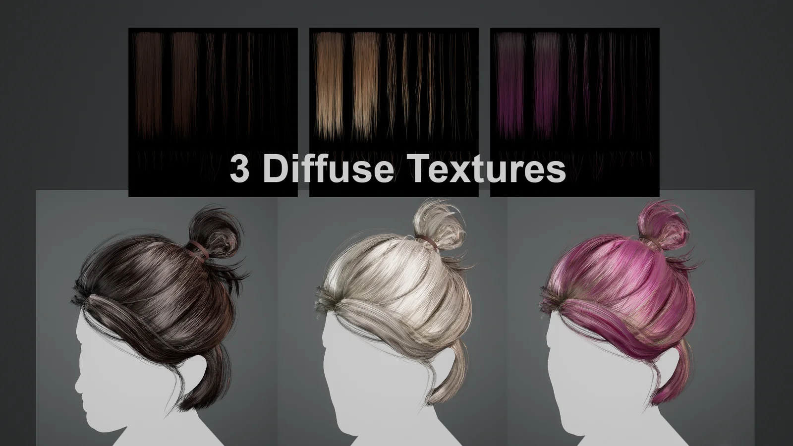 Hair Textures Ellie screenshot 2