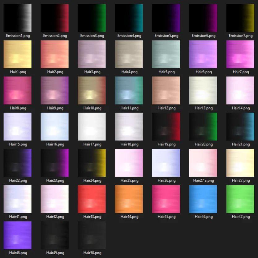 Hair Textures screenshot 2