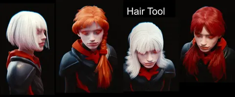Hair Tool - Blender addons