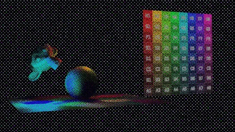 Halftone CMYK - Blender shaders