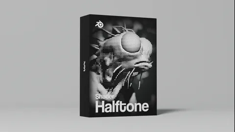 Halftone Shader - Blender shaders