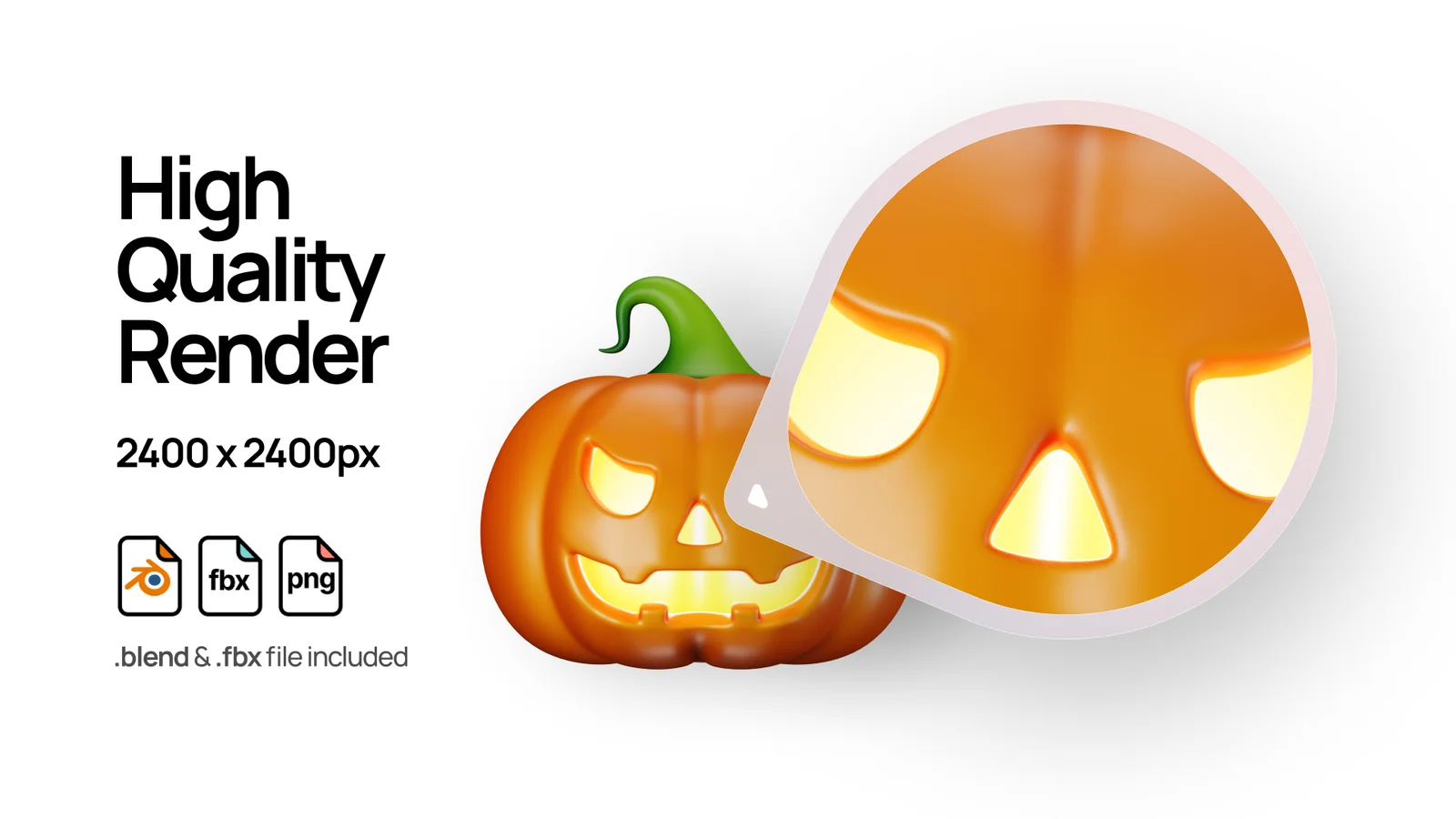 Halloween 3D Icons Pack screenshot 2