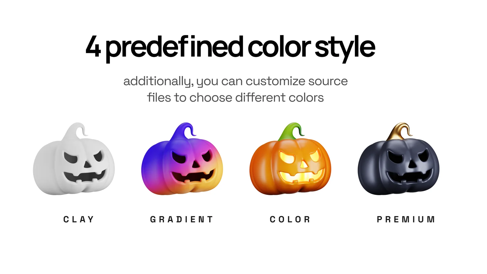 Halloween 3D Icons Pack screenshot 4