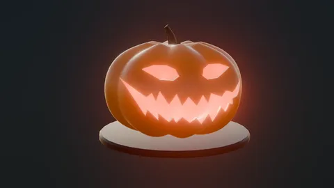 Halloween Pumpkin - Blender scenes