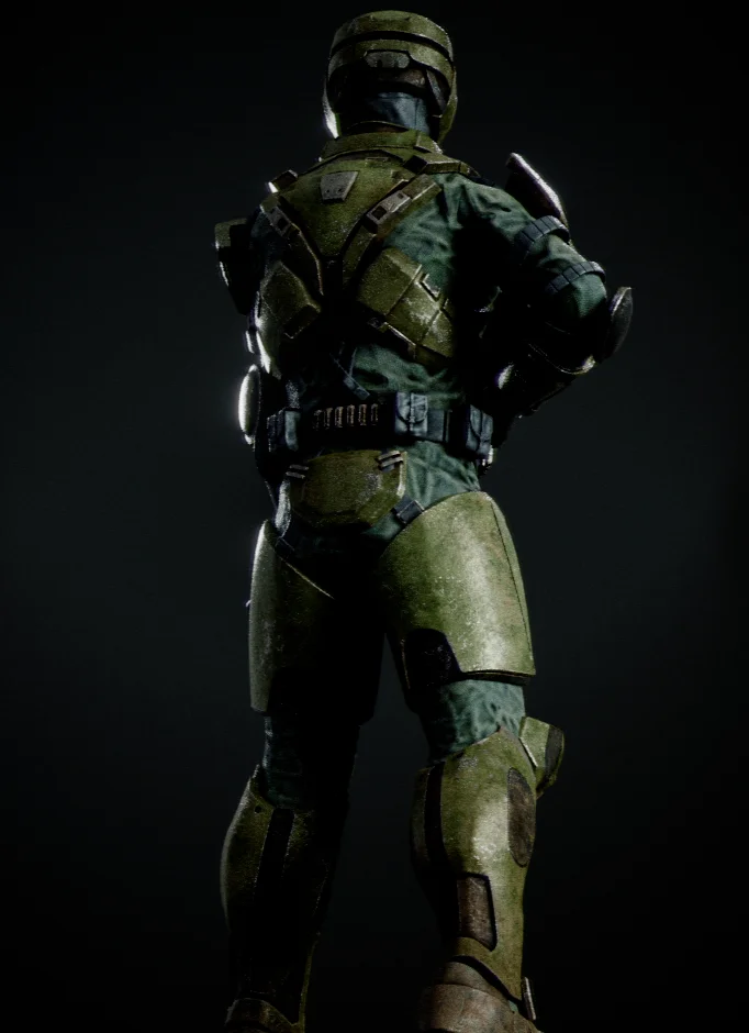 Halo Wars Styled Marine screenshot 2