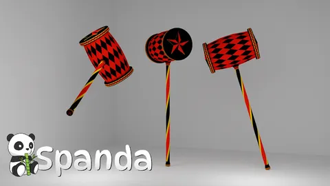 Hammer Star - Blender 3d models