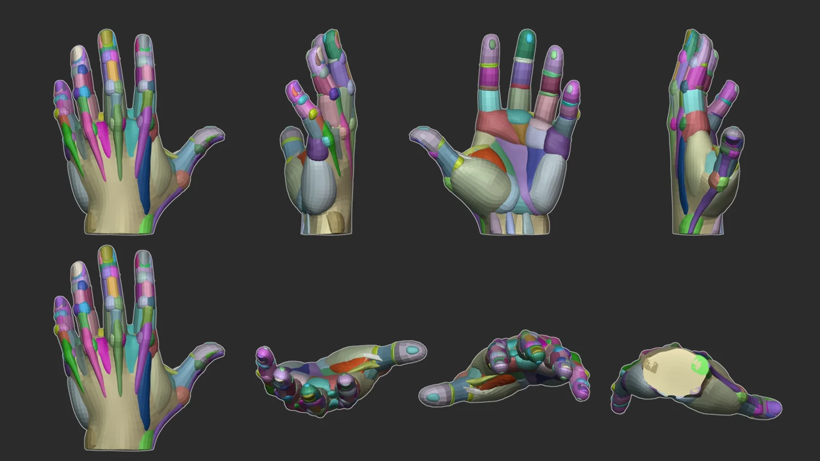 Hand Volumes Blockout screenshot 2