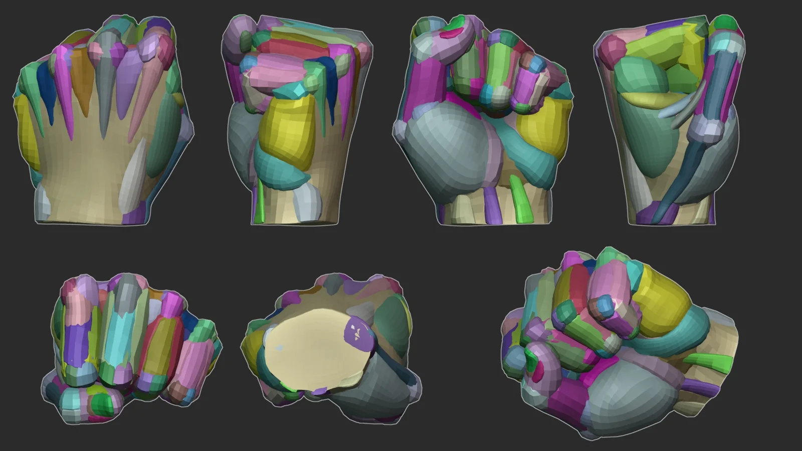 Hand Volumes Blockout screenshot 4
