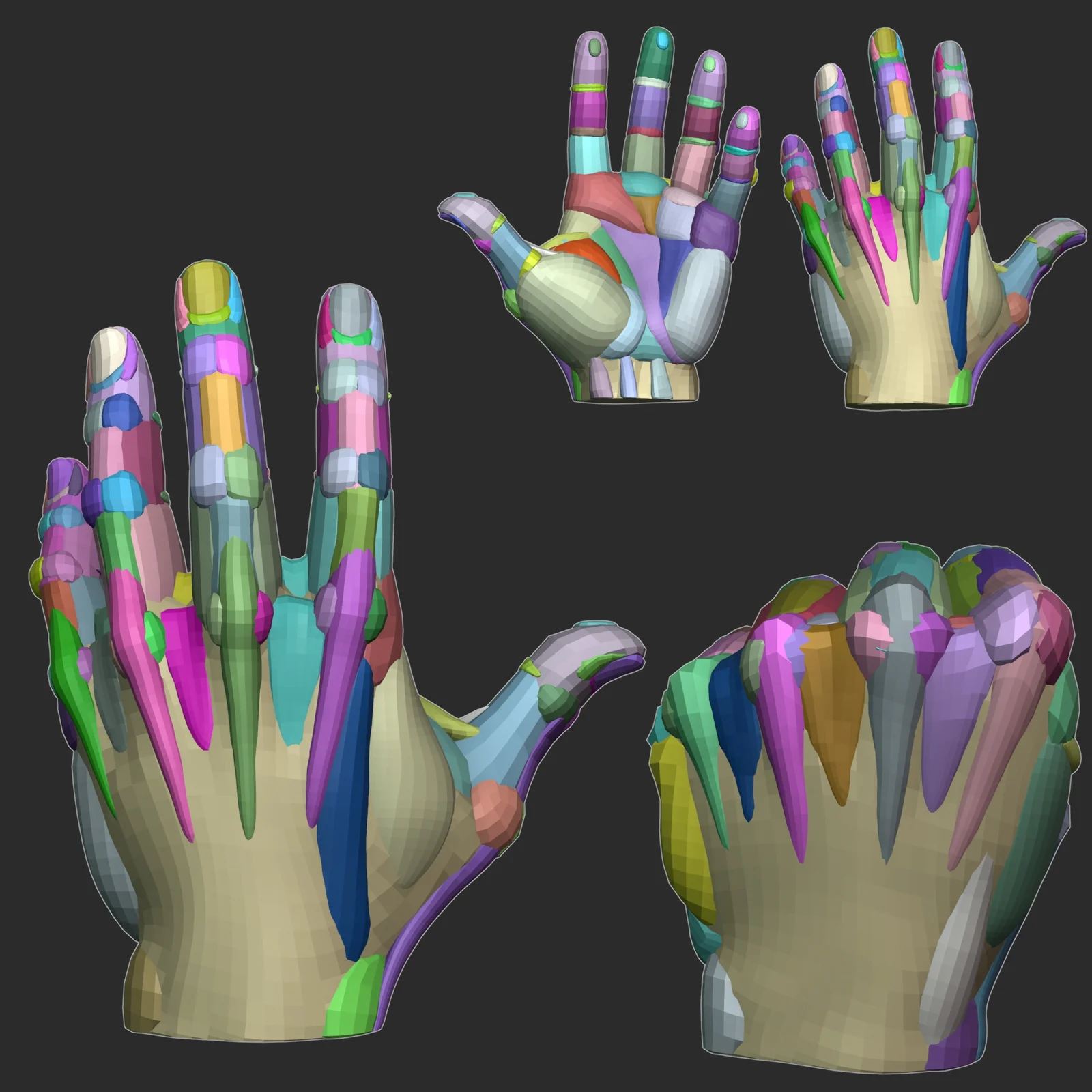 Hand Volumes Blockout screenshot 5
