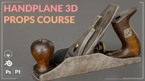 Handplane Hero Prop Course - Blender tutorials & courses