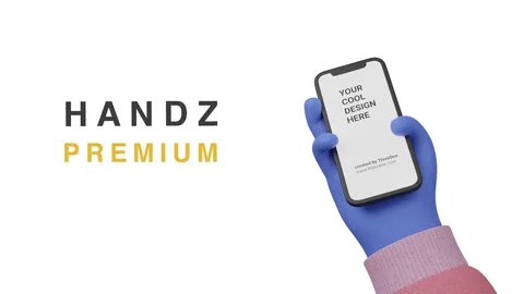 HANDZ Premium - Blender 3d models