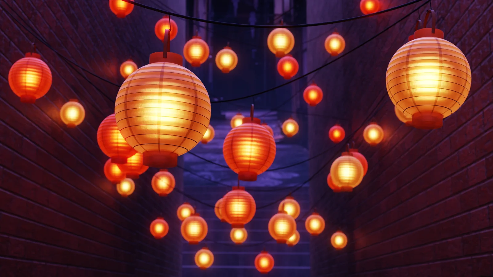 Hanging Paper Lanterns screenshot 2