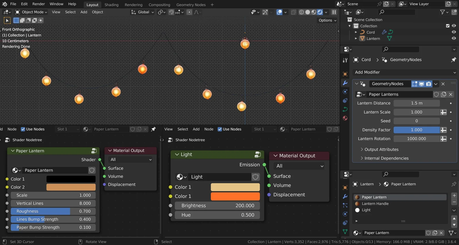 Hanging Paper Lanterns screenshot 4