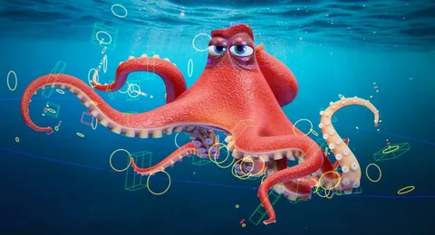 Hank the Septopus - Blender 3d models