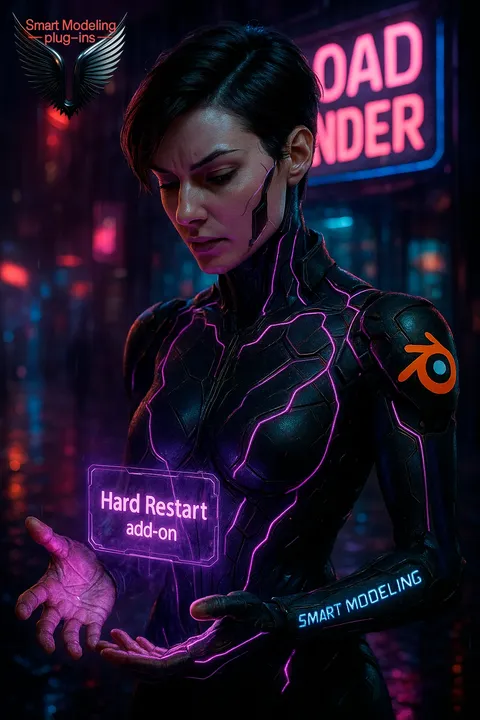 Hard Restart - Blender addons