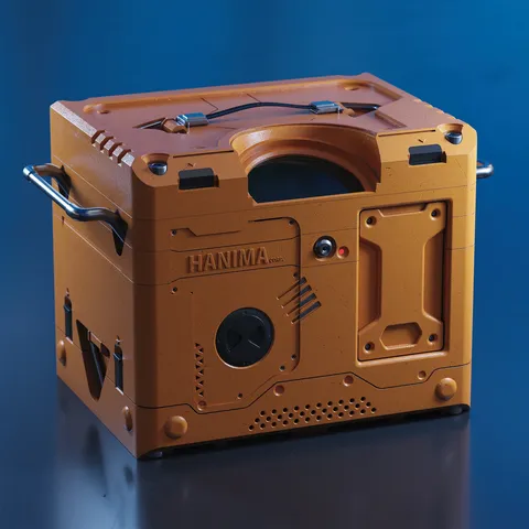 Hard Surface Device 001 - Blender 3d models