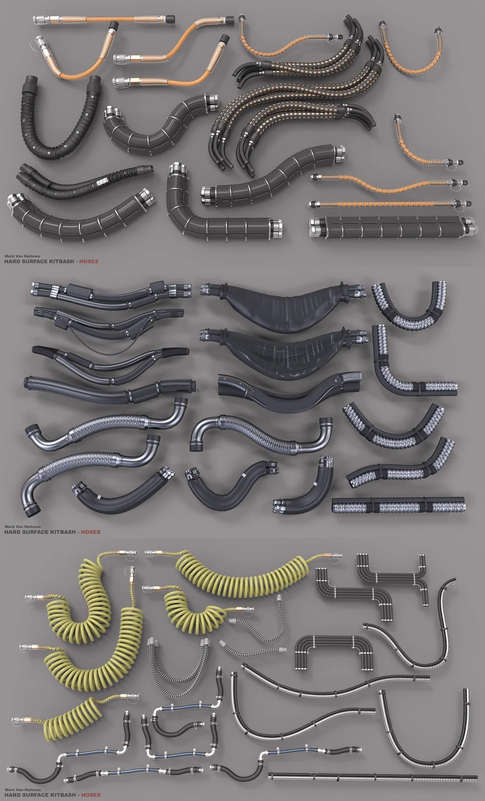 Cables, Hoses & Tubes Kitbash screenshot 2