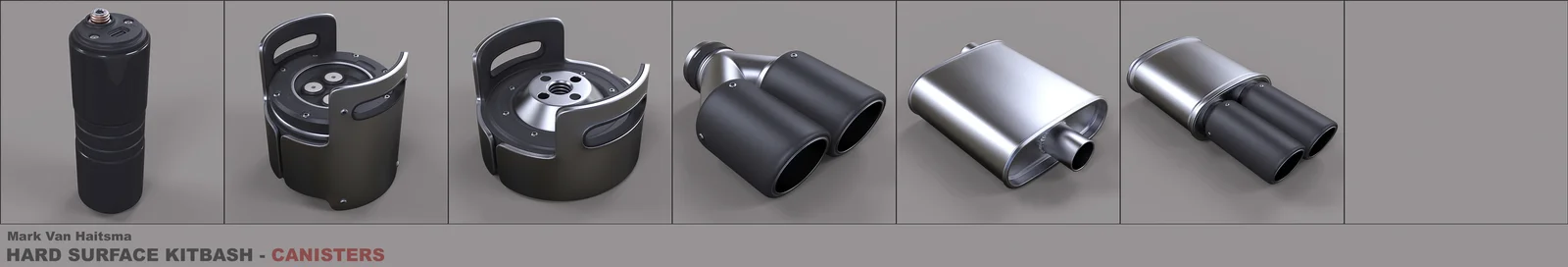 Canister Kitbash Library screenshot 5