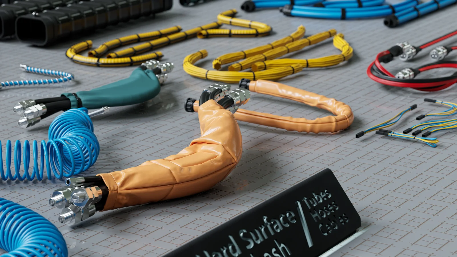 Editable Tubes, Hoses, Cables screenshot 2