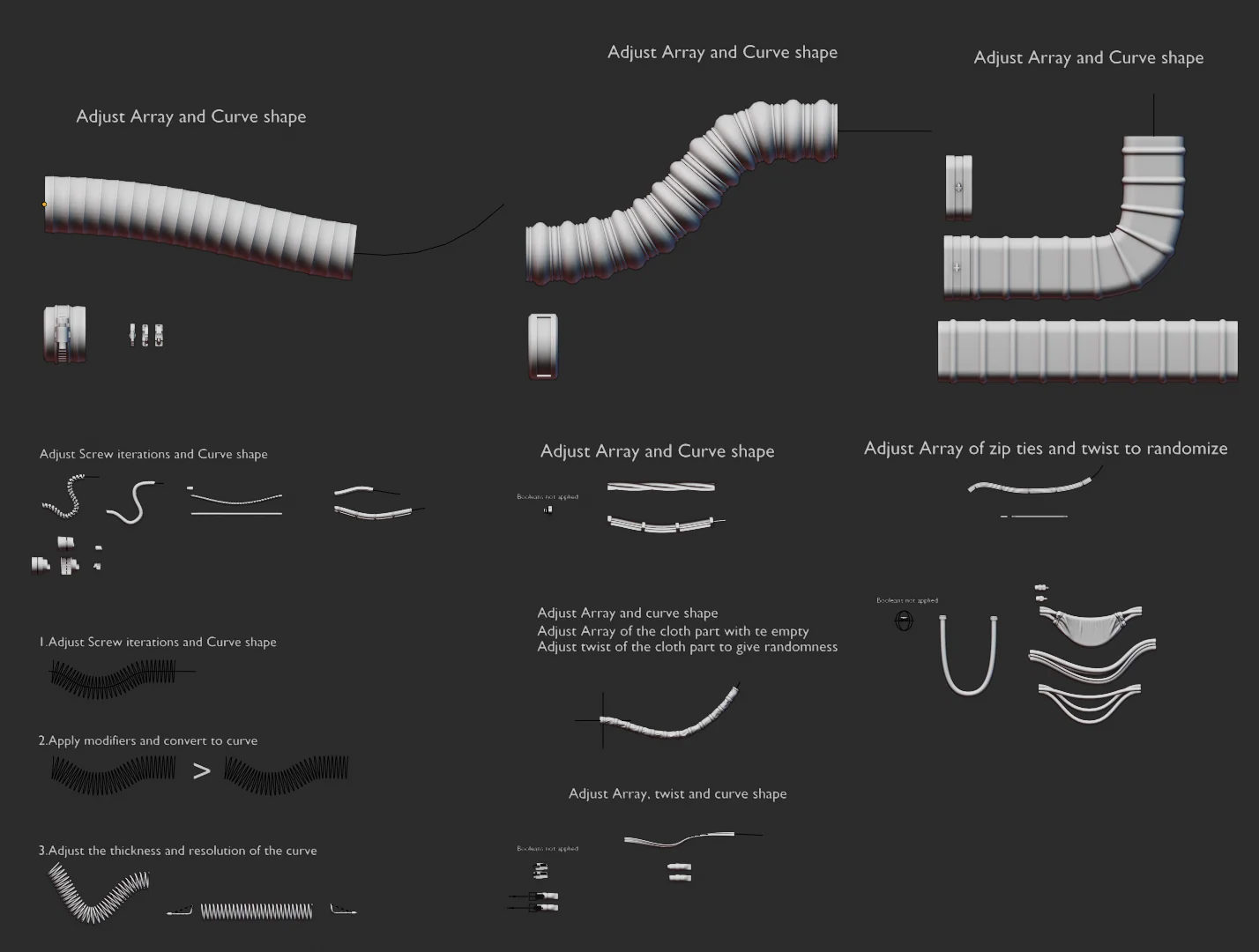 Editable Tubes, Hoses, Cables screenshot 7