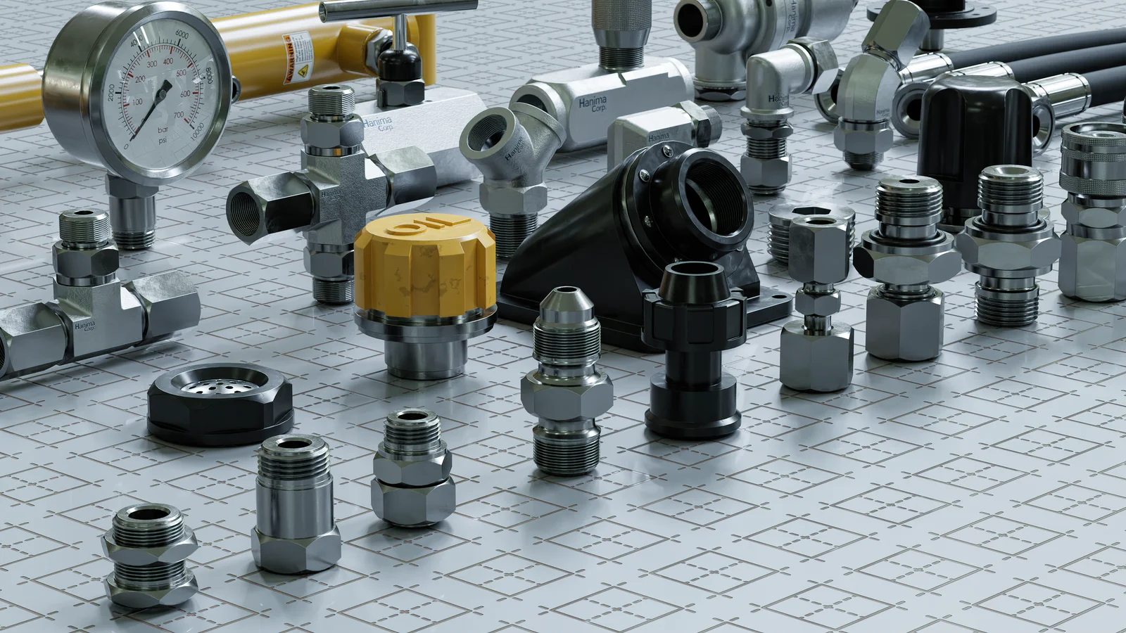 Hydraulic Components Kitbash screenshot 2