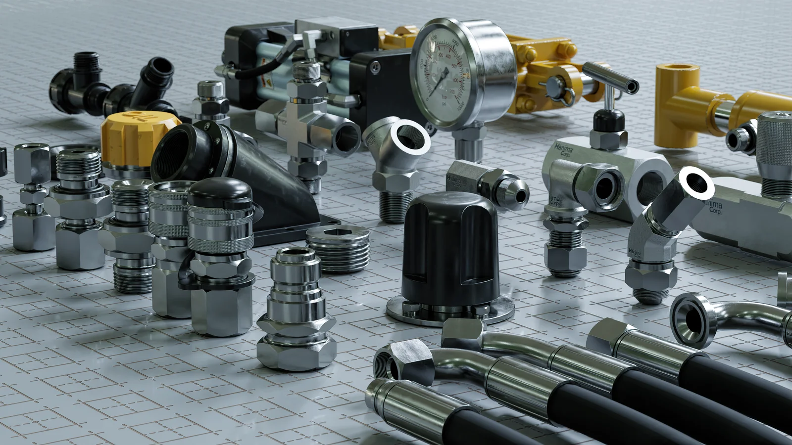 Hydraulic Components Kitbash screenshot 3