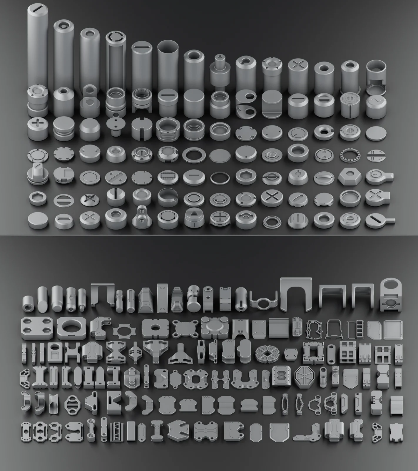 Hard Surface KitBash Vol 2 screenshot 8