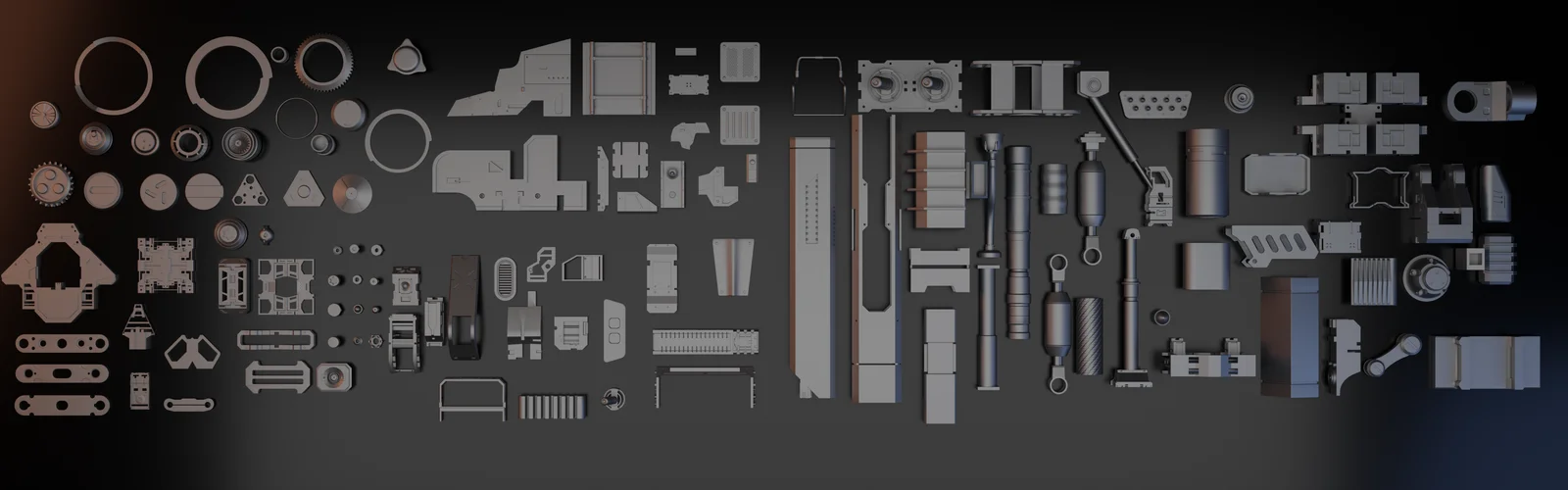 Hard Surface Kitbash Vol 2 screenshot 2