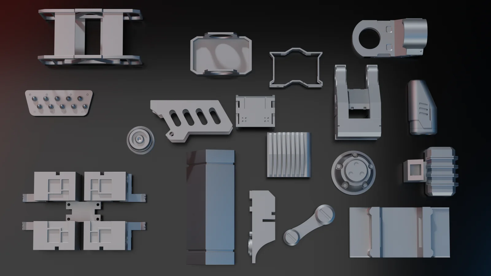 Hard Surface Kitbash Vol 2 screenshot 5