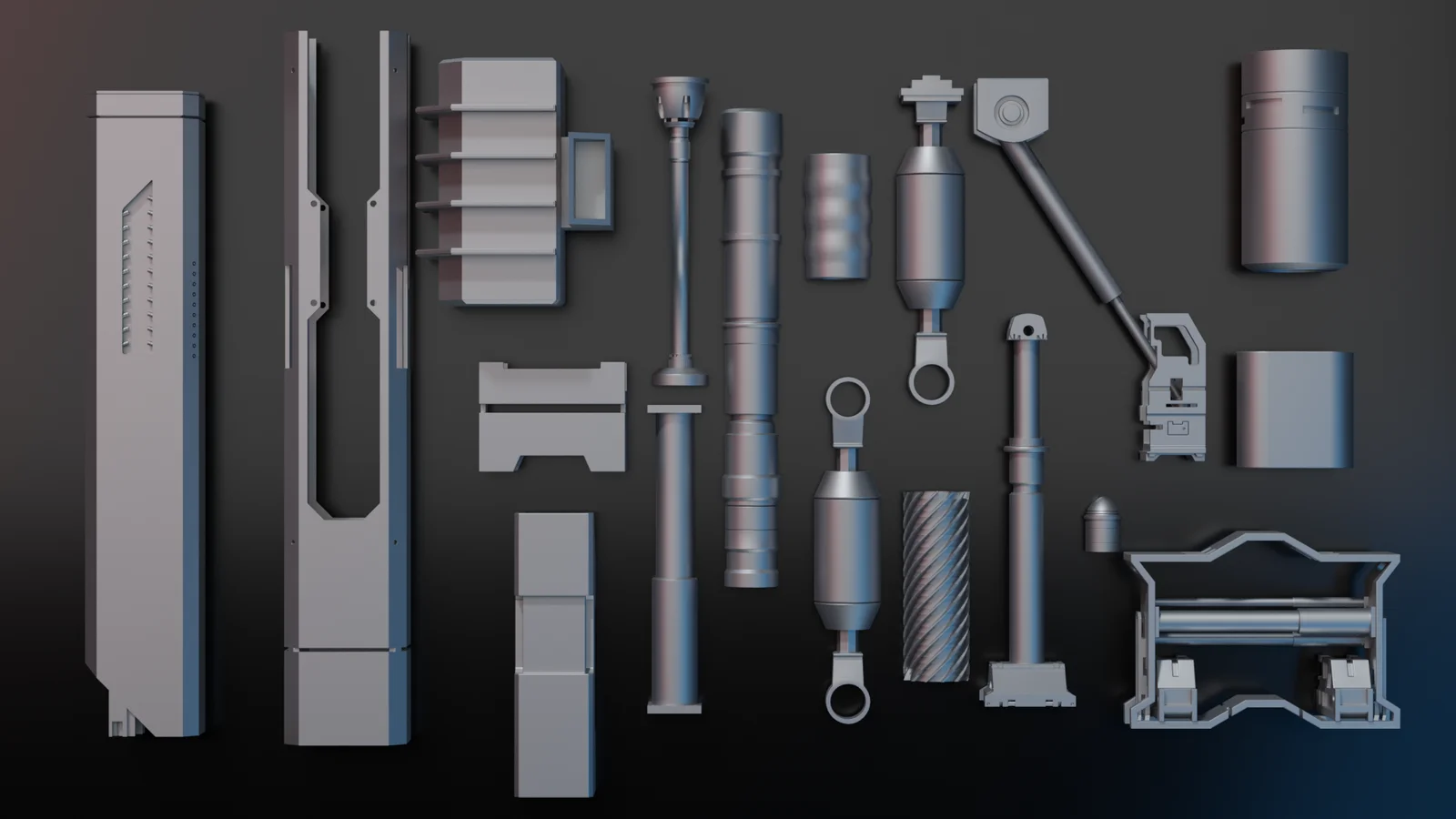 Hard Surface Kitbash Vol 2 screenshot 7