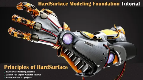 HardSurface Modeling Foundation - Blender tutorials & courses
